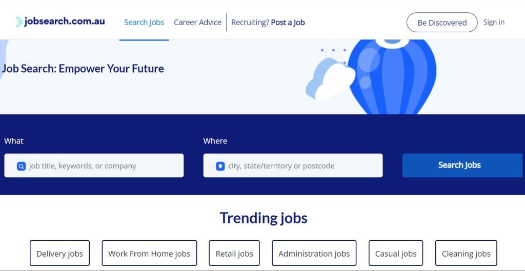 Trang web tìm việc làm ở Úc phù hợp với người Việt