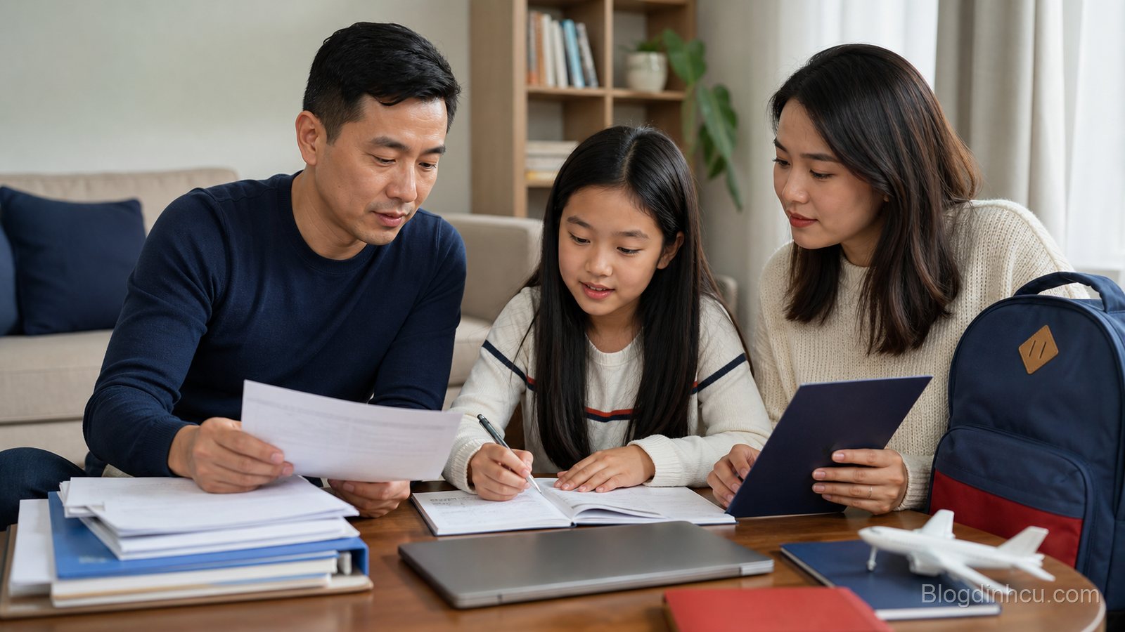 Ảnh minh họa cho bài Hồ Sơ Học Tập Cho Con Cần Chuẩn Bị Gì Khi Sang Mỹ?