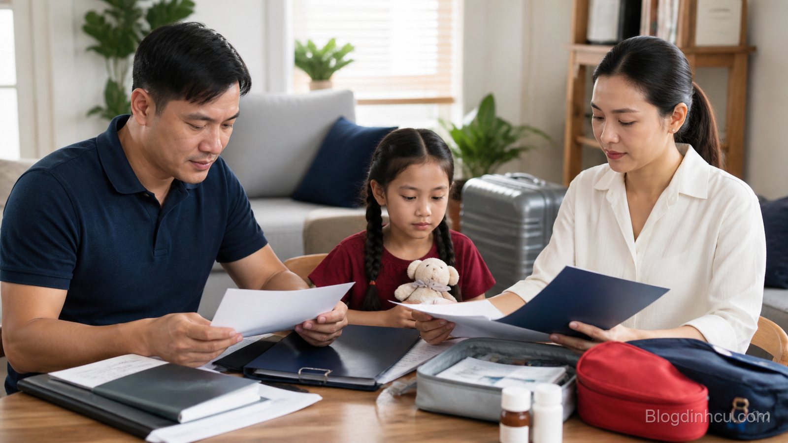 Ảnh minh họa cho bài Hồ Sơ Y Tế Cần Mang Khi Sang Mỹ: Bệnh Án, Thuốc, Tiêm Chủng