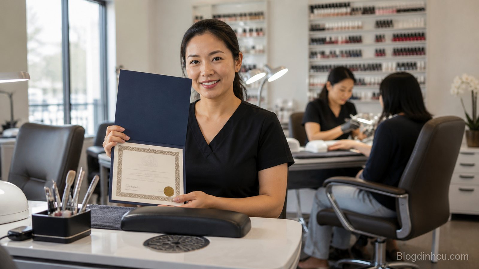 Ảnh minh họa cho phần Bước 5: Nhận License Và Bắt Đầu Hành Nghề